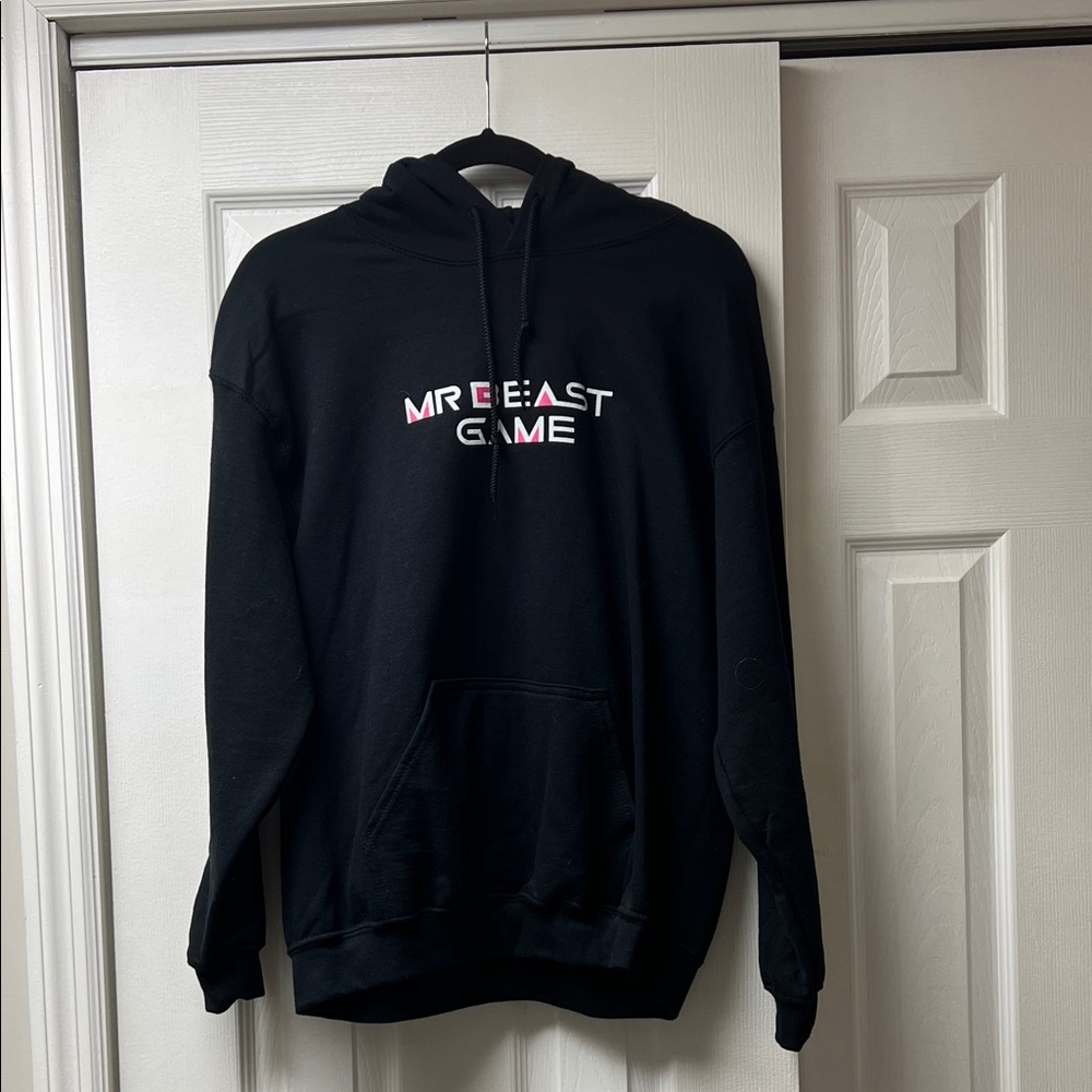 Mr. Beast Game Let the Games Begin Limited Edition Hoodie M * Squid Games *